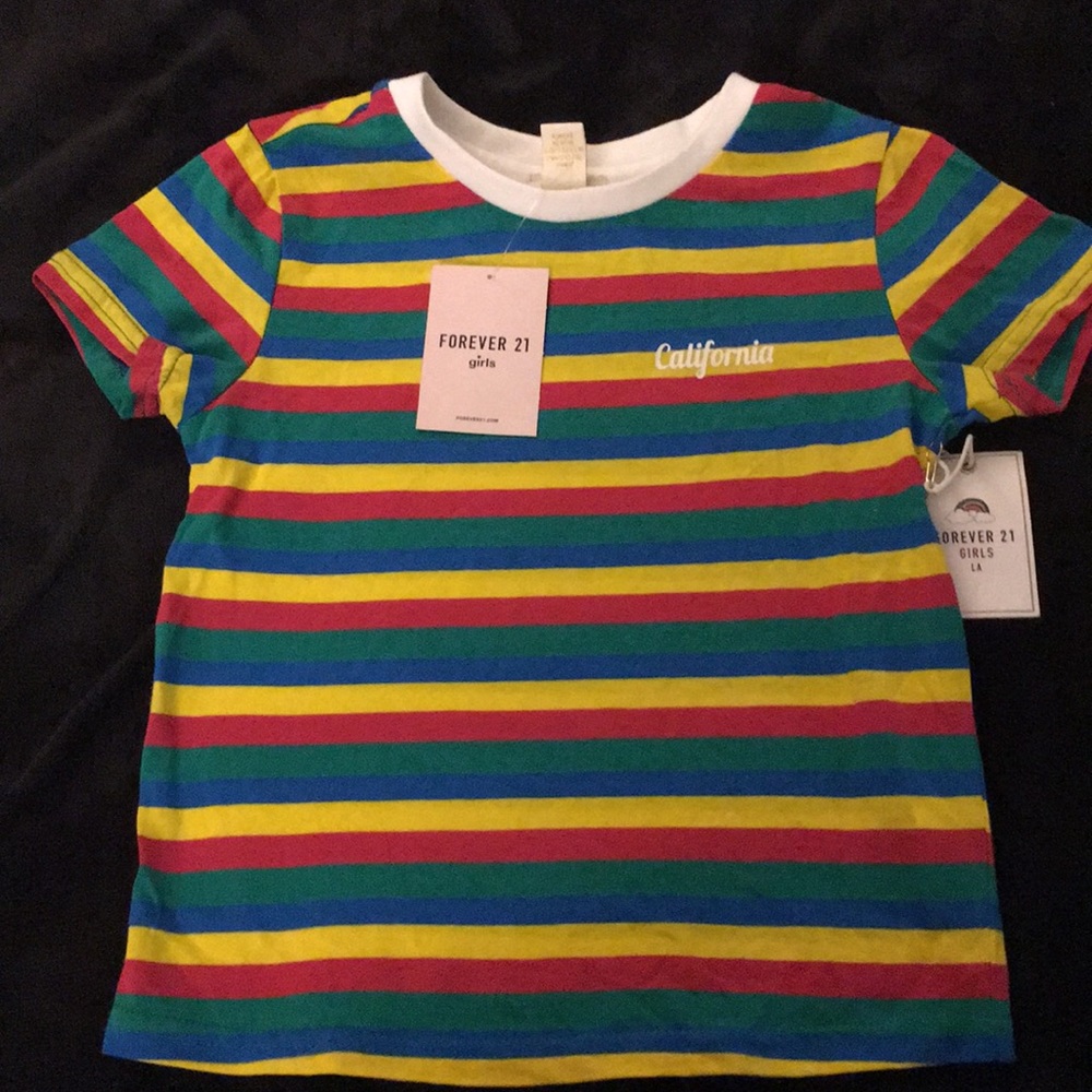 Cropped tee